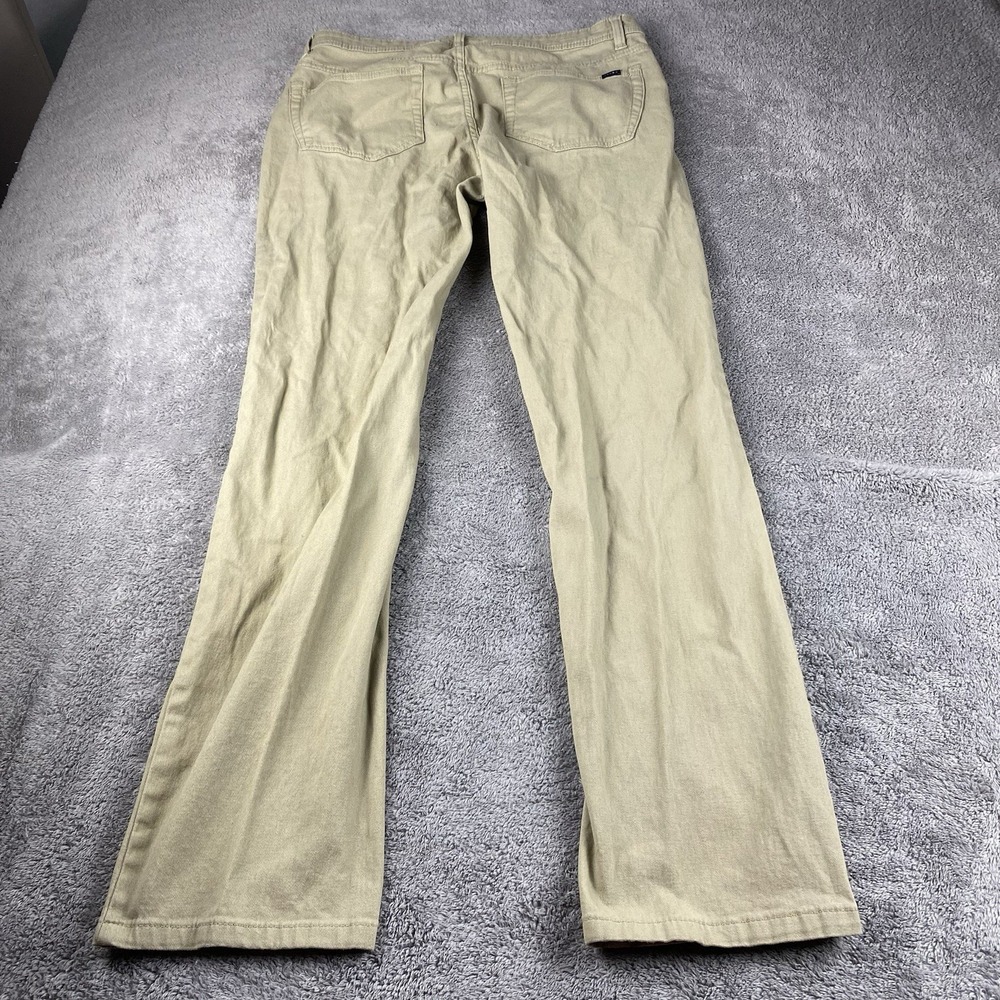 JACHS New York Pants Mens 32x30 Beige Straight Leg Slim Mid Rise - Picture 12 of 15